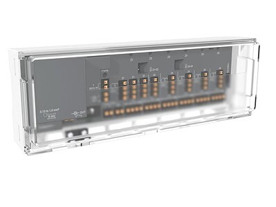 master aansluitmodule verwarmen 6 zones wfc 03 6z h+ 24v/230v